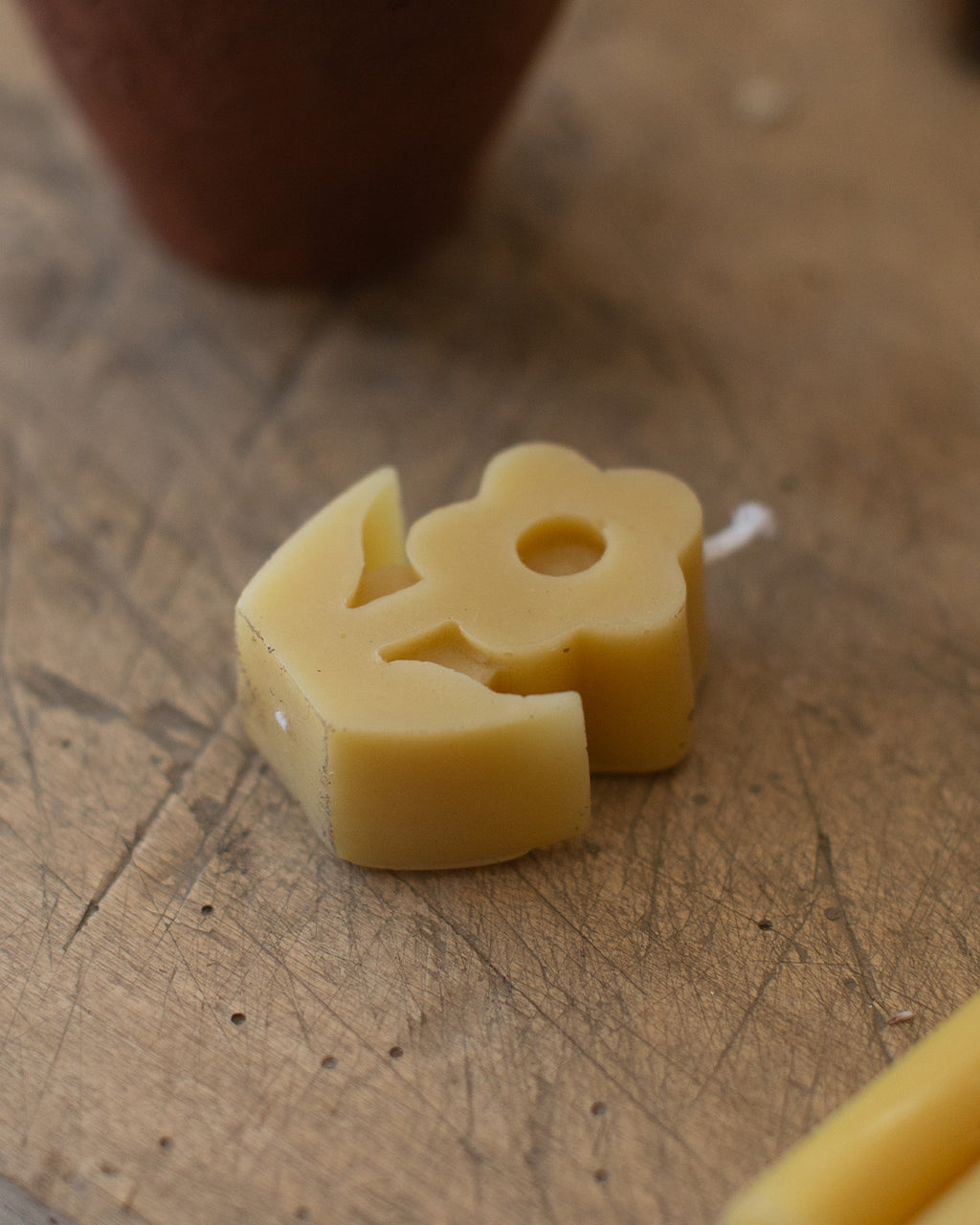 Hand Poured Beeswax Candle